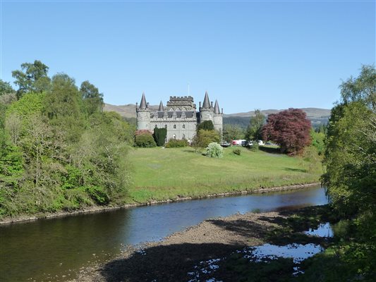 Inveraray Castle by the River Aray